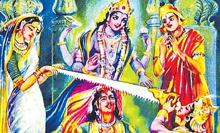 Story Of Mayuura Dhvaja 