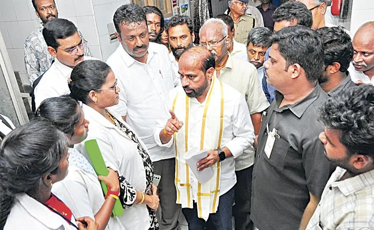 Minister Satyakumar warns women CHOs