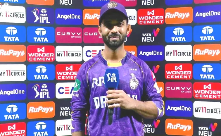 Ajinkya Rahane credits this thing for KKRs win vs RR in IPL thriller