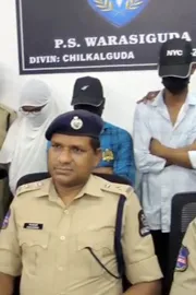 Hyderabad Warasiguda Robbery Case Chased By Police1