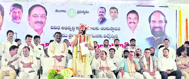 తాటిపాములను ఆదర్శంగా తీర్చిదిద్దుతా : మంత్రి ఉత్తమ్