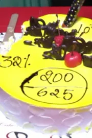 Parents Throw Cake Party to Cheer Up Failed Son Viral1