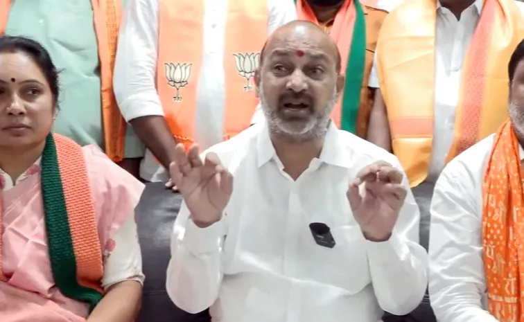 No Discussion With Maoists Union Minister Bandi Sanjay