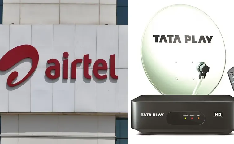 Airtel Tata Play Call off DTH Merger