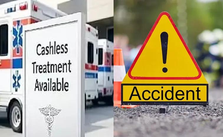 Rs 1 5 lakh of cashless treatment announced for road accidents
