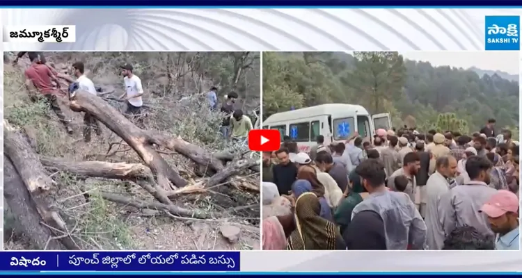 Jammu And Kashmir: పూంచ్ జిల్లాలో లోయలో పడిన బస్సు