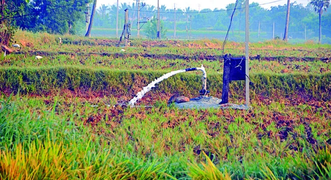 34 ప్రాంతాల్లో తగ్గిన భూగర్భజలాలు