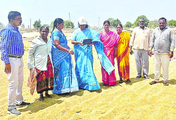 కొనుగోలు కేంద్రాల తనిఖీ