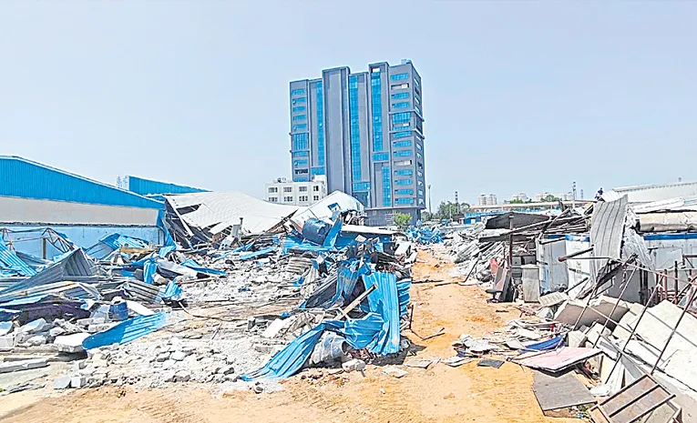 Hydra Demolitions in Gachibowli