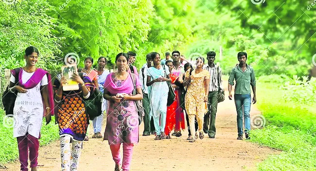 ఉన్నత విద్యకు వారు దూరం