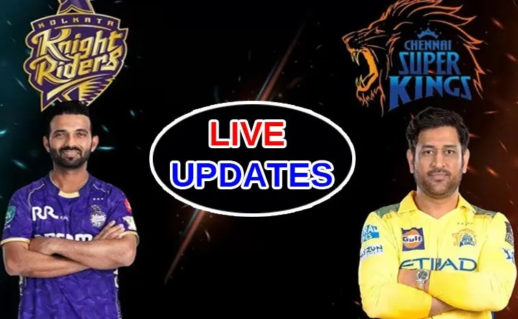 IPL 2025: KKR VS CSK Live Updates And Highlights1