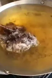 Interesting tip How to remove dust from boiled oil1