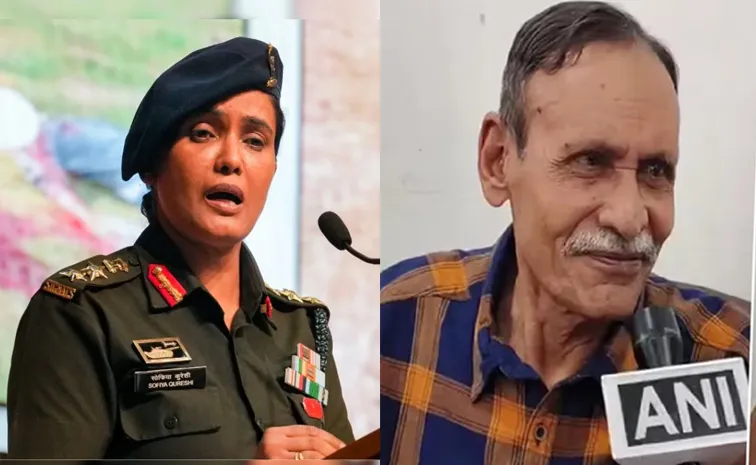 Colonel Sofiya Father Taj Mohammed Qureshi Said I am proud of my daughter.2