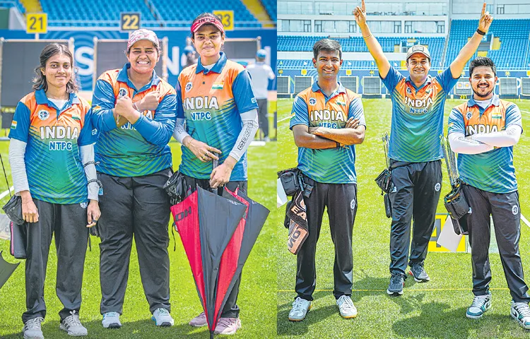 Indian mens and womens teams reach finals in compound category