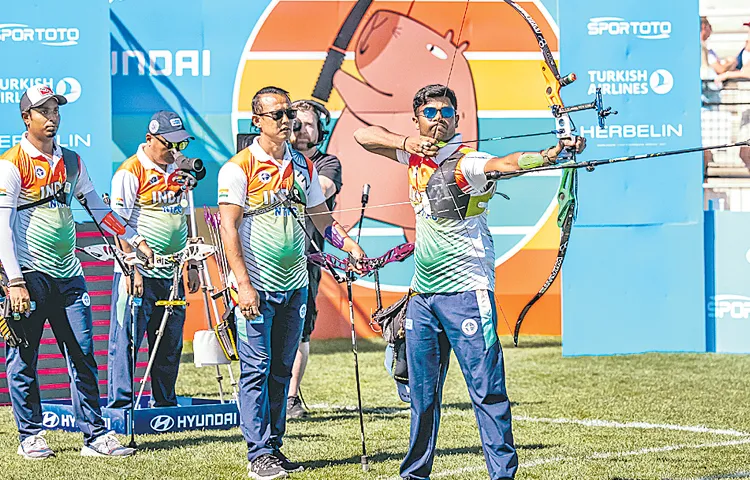 Disappointment for Indian mens archery team in recurve event2
