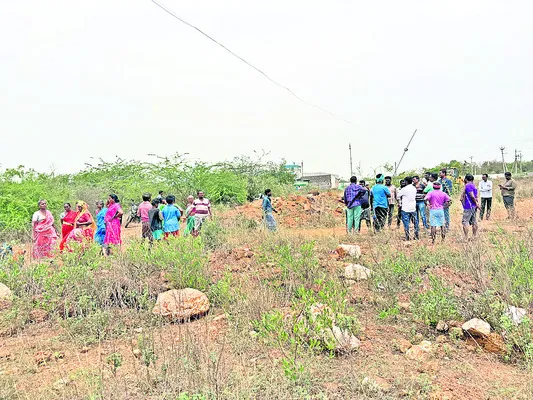 ట్రాన్స్కో పనుల అడ్డగింత