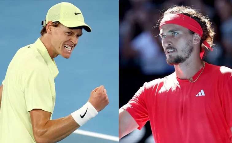 Sinner and Zverev in French Open pre quarter