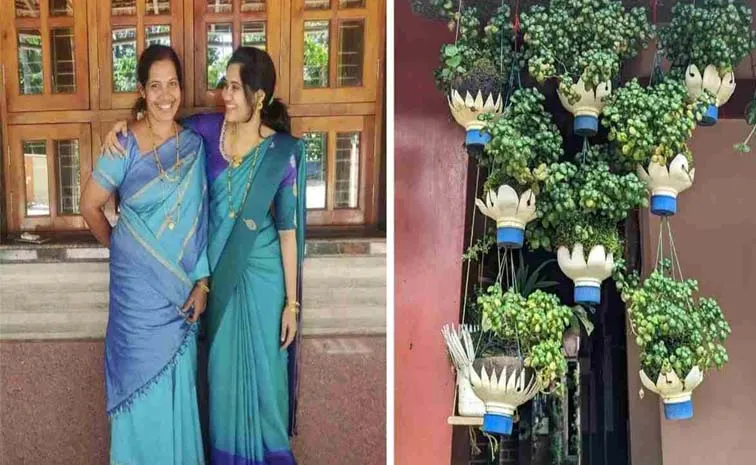 Anjali Pavan Kerala resident created a garden With Japanese art of kokedam5