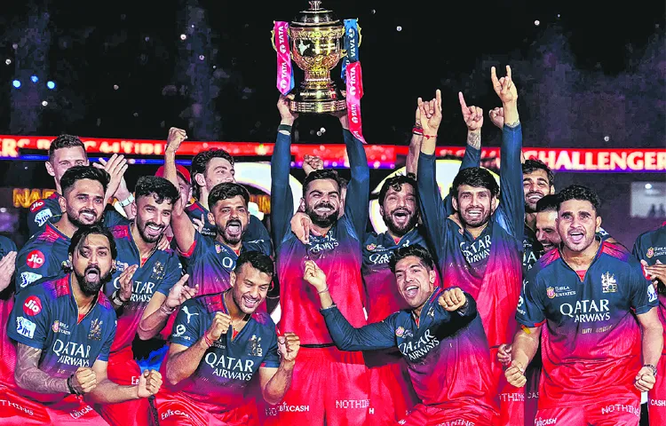 Not only rcb 11 other teams are also getting their first title this year