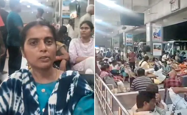 Passengers Struggle To Reach Hyderabad From Vijayawada