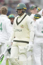 Usman Khawaja joins unwanted list during 20-ball duck in WTC final against SA1