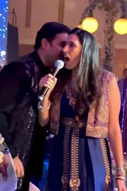 Ambani family sweet moments at friends wedding1