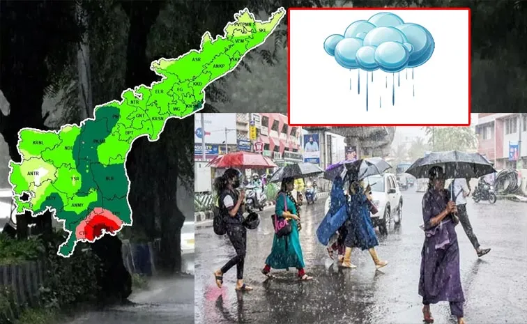 Five Days Rain Forecast To AP Districts