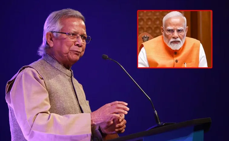 Bangladesh Muhammad Yunus Comments PM Modi Over Sheikh Hasina3