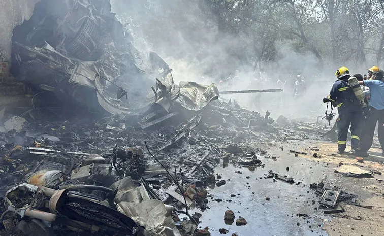 Eyewitness on ground recalls Air India plane crash Ahmedabad9