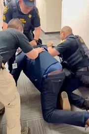 Who is Alex Padilla Democratic Senator Cuffed Video Viral Full Details1