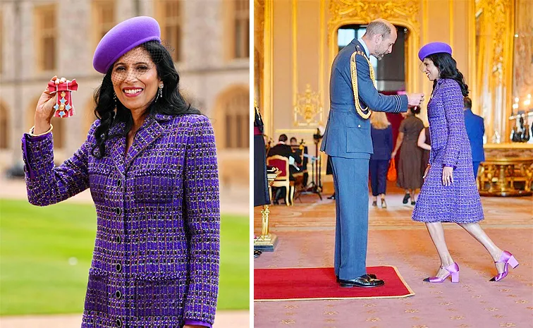 The Global CEO of Chanel Leena Nair Receives UKs prestigious civilian honour