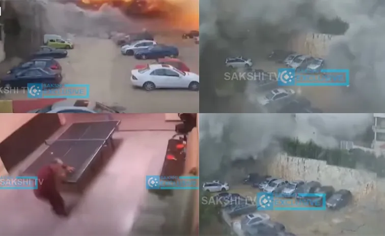 CCTV Footage Shown What Happened Moments In BJ Medical College Of The Plane Crash3