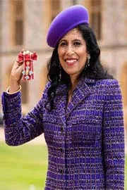 The Global CEO of Chanel Leena Nair Receives UKs prestigious civilian honour2