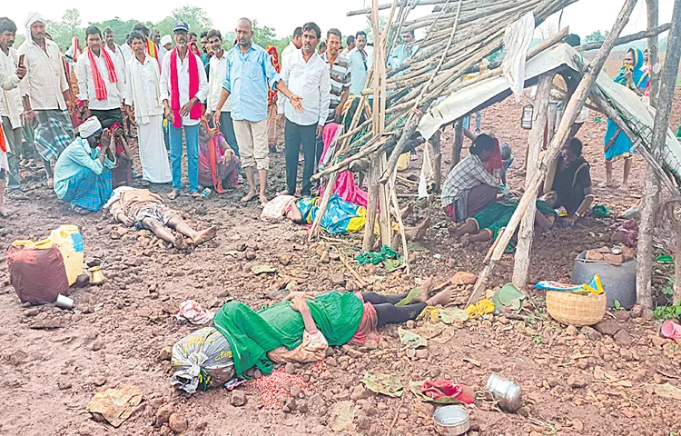 Six people died due to lightning