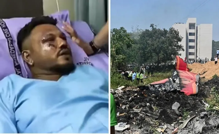 What lone Air India India survivor said in video call to father1