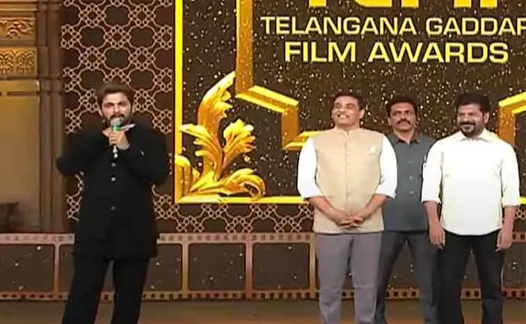 Gaddar Awards 2025: Allu Arjun Say Pushpa 2 Dialouges On Stage