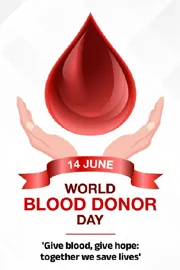 June 14th World Blood Donor Day Importance and Theme check here2