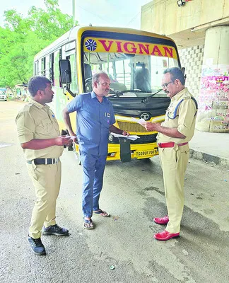 బడి బస్సులు భద్రమేనా!