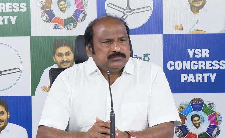 YSRCP Leader TJR Takes On Chandrababu Govt