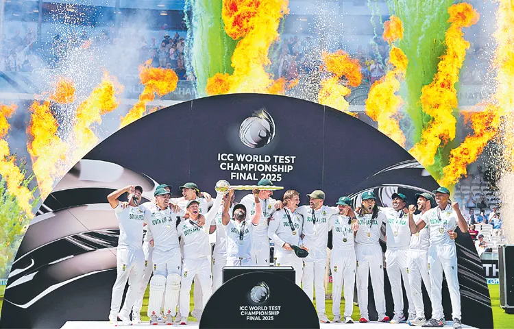 South Africa wins World Test Championship