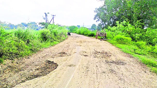 రెండేళ్లుగా గుంతలమయం..