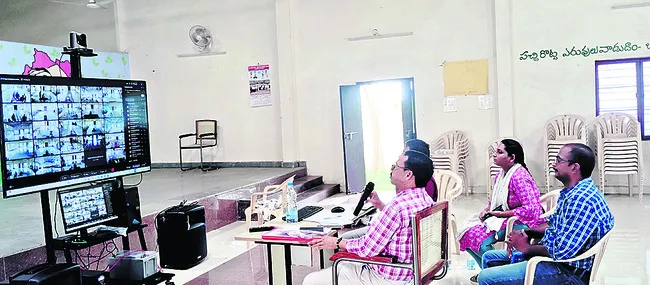 రైతువేదికల్లో వీసీ యూనిట్ల ఏర్పాటు