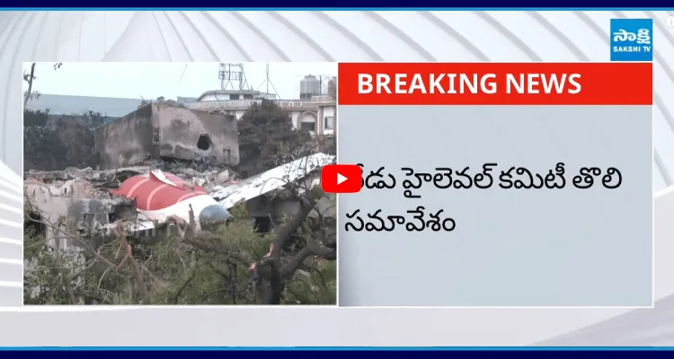 విమాన ప్రమాదంపై హైలెవల్ కమిటీ సమావేశం