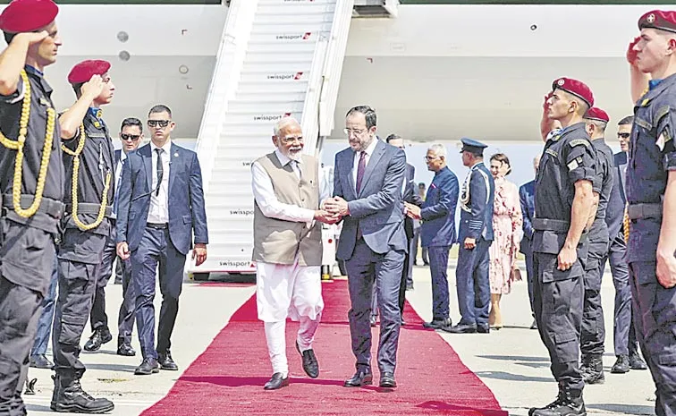 Prime Minister Modi arrives in Cyprus