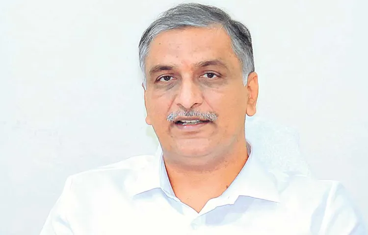 Harish Rao letter to Minister Uttam Kumar Reddy