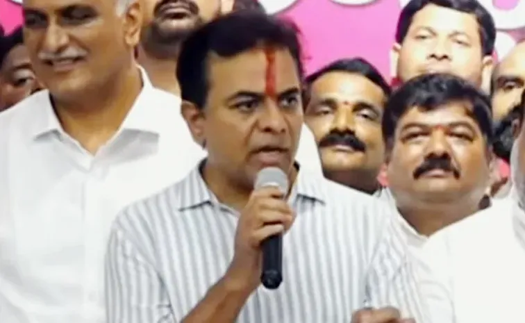 Ktr Slams Revanth Reddy Over Acb Investigation On Formula E Car Race Case