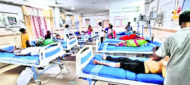 అసనగిరి వాసులకు మళ్లీ అస్వస్థత