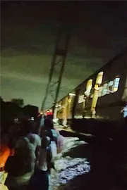 Sri Sathya Sai District: Fire Breaks Out On Seven Hills Express12