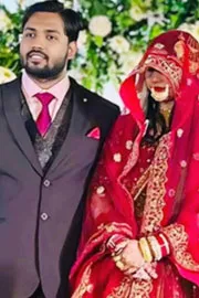 Khan Sir Wife Wearing Veil At Wedding Reception Reveals Reason1