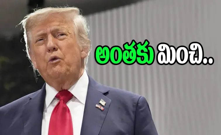 కాల్పుల విరమణ కాదు.. ట్రంప్‌ రియల్‌ ఎండ్‌ వ్యాఖ్యలు